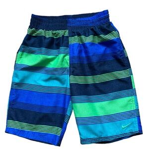 Boy’s Nike Blue and Green Swimwear/Trunks